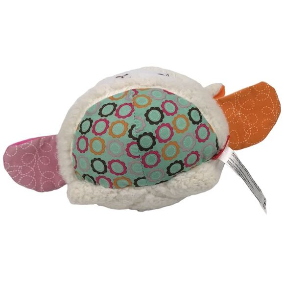 Skip Hop Chime Ball Lamb 6'' Plush Rattle Round Sheep Baby Toy Stuffed Animal - Picture 5 of 9